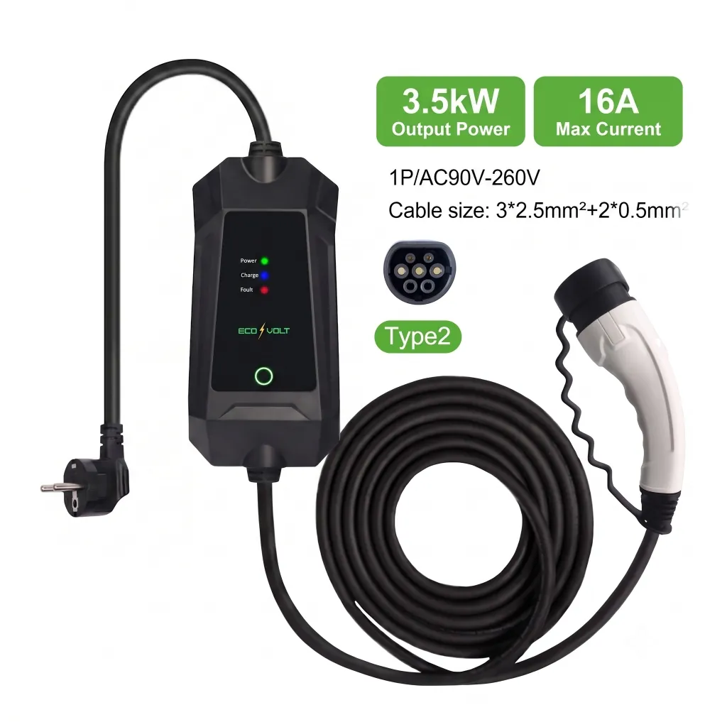 Portable AC Charger AC EV wall charger